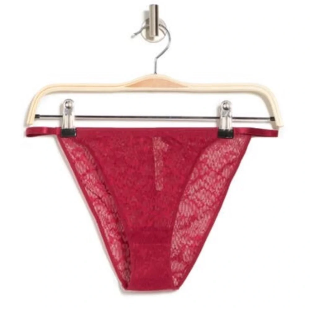 Free People Tameeka Lace High Waisted Panties